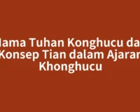 Nama Tuhan Konghucu dan Konsep Tian dalam Ajaran Khonghucu