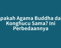 Apakah Agama Buddha dan Konghucu Sama? Ini Perbedaannya
