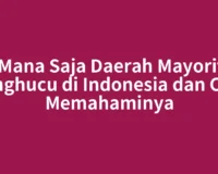 Di Mana Saja Daerah Mayoritas Konghucu di Indonesia dan Cara Memahaminya