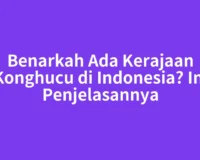 Benarkah Ada Kerajaan Konghucu di Indonesia? Ini Penjelasannya