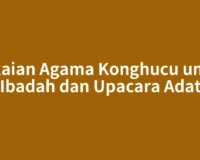 Pakaian Agama Konghucu untuk Ibadah dan Upacara Adat