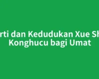 Arti dan Kedudukan Xue Shi Konghucu bagi Umat